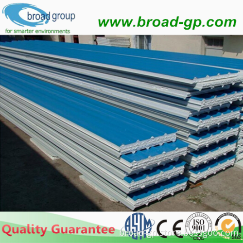 30mm Rigid Polyurethane Foam Board Insulation/ Pu sandwich Panel